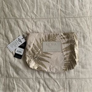 Aloha Collection and Gold Fern Pouch New with tags